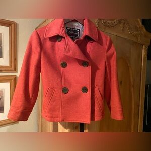 Orange blazer